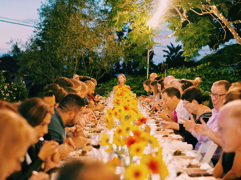 Closing the loop on food waste at weddings and large events